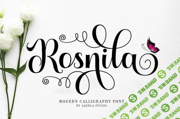 [Creativefabrica] Rosnila Font