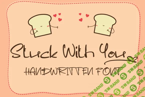 [Creativefabrica] Stuck With You Font (2021)