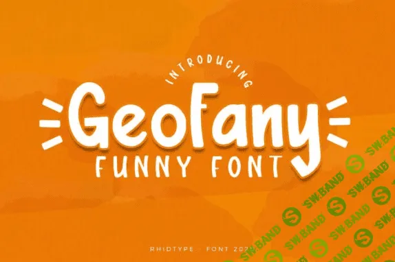 [Creativefabrica] The Geofany Font