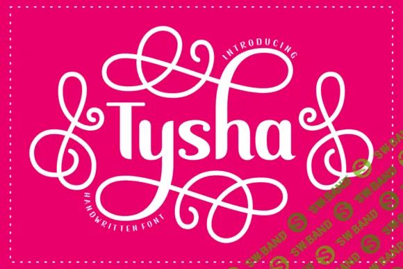 [Creativefabrica] Tysha Font (2021)