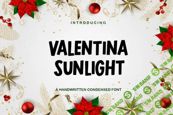 [Creativefabrica] Valentina Sunlight Font