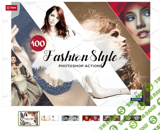 [Creativemarket] 100 Fashion Style Photoshop Actions (2019)