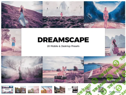 [Creativemarket] 20 Dreamscape Lightroom Presets LUTs (2021)
