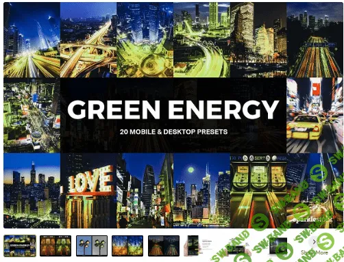 [Creativemarket] 20 Green Energy Lightroom Presets (2020)