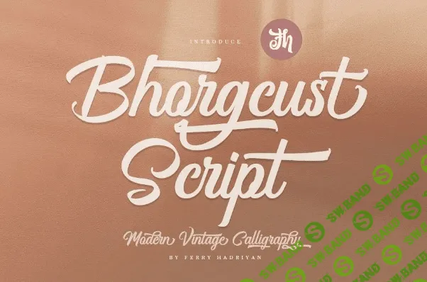 [Creativemarket] Bhorgcust - Script Font