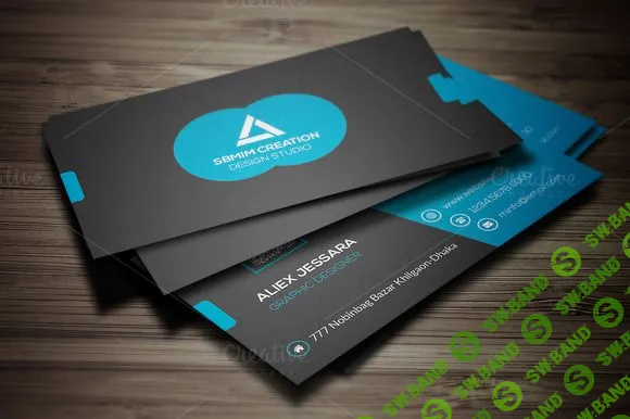 [creativemarket] Creative Business Card Template — для создания творческих визитных карточек