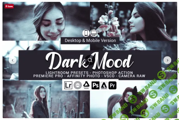 [creativemarket] Dark Mood Lightroom Presets (2020)