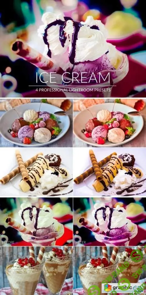 [CreativeMarket] Ice Cream Lr Presets - CF (2018)