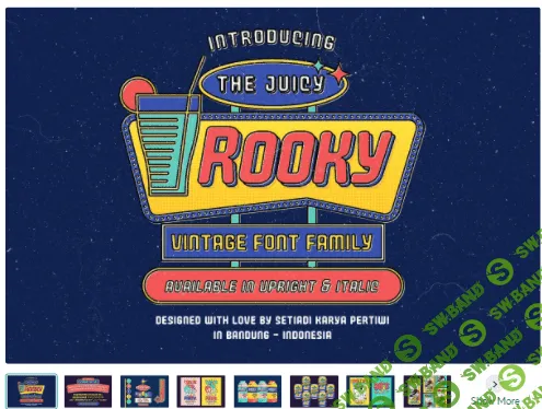 [Creativemarket] Juicy Rooky Vintage Family (2020)