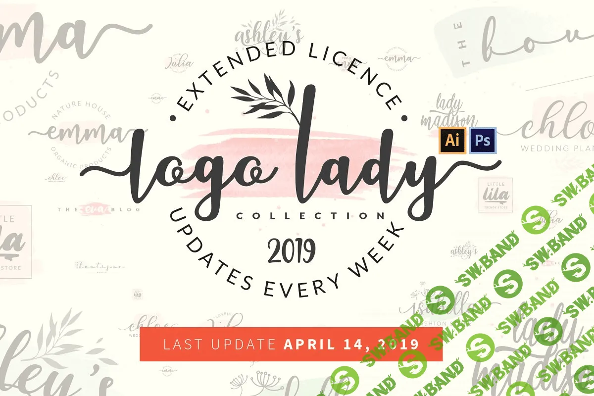 [Creativemarket] Logo lady collection-starter pack (2019)