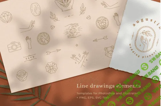 [creativemarket] Logo Line Elements Collection (2020)