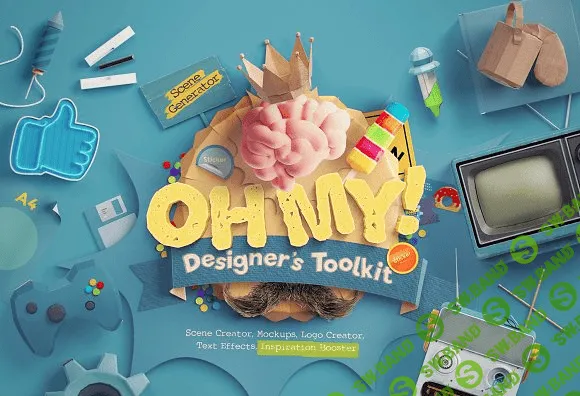 [creativemarket] Oh My! Designer's Toolkit