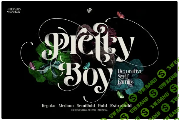 [Creativemarket] Pretty Boy Font (2021)