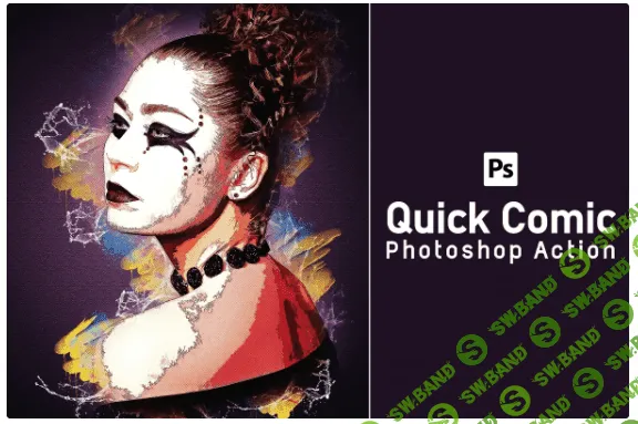 [creativemarket] Quick Comic Photoshop Action (2021)