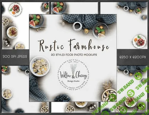 [creativemarket] Rustic Farmhouse Styled Food Photos