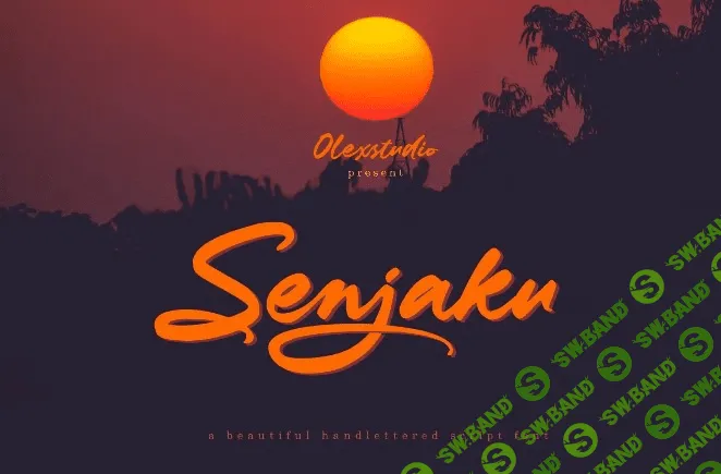 [Creativemarket] Senjaku - Handlettered Font