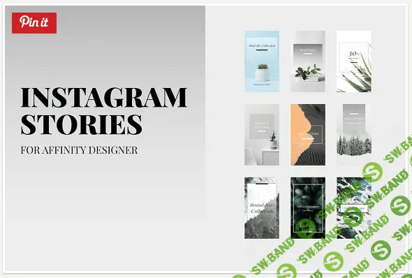 [CreativeMarket] Шаблоны для Instagram Stories (2018)