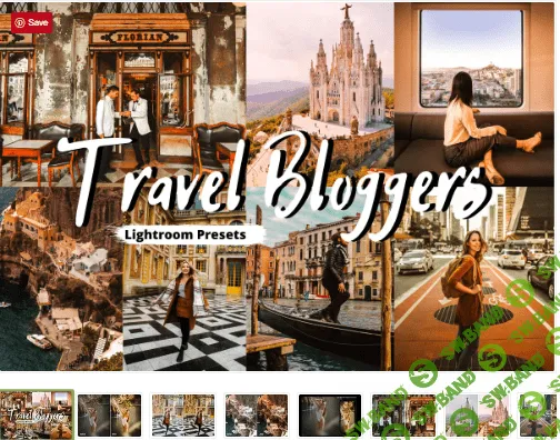 [Creativemarket] Travel Bloggers Lightroom Presets (2019)