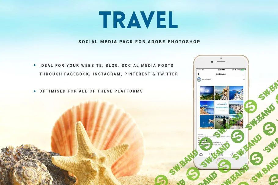 [CreativeMarket] Travel Social Media Pack 2