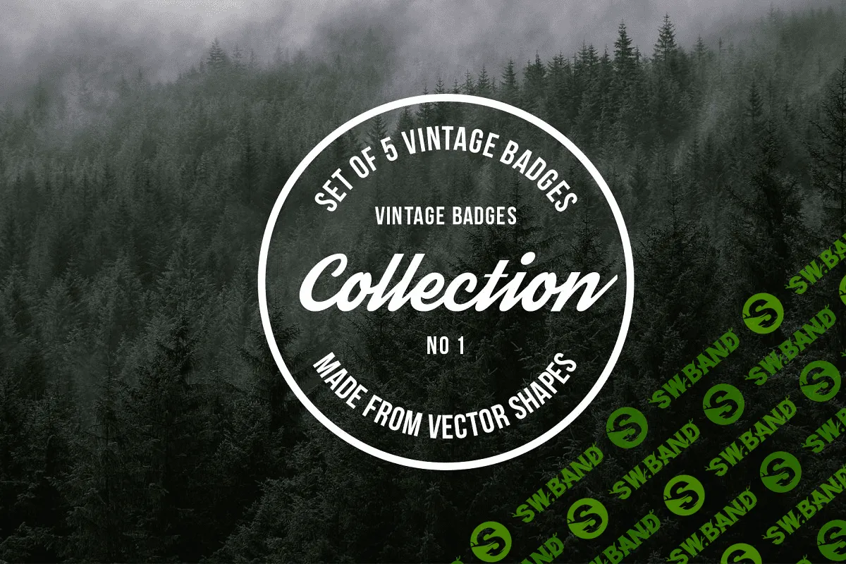 [Creativemarket] Vintage logo badges collection (2019)