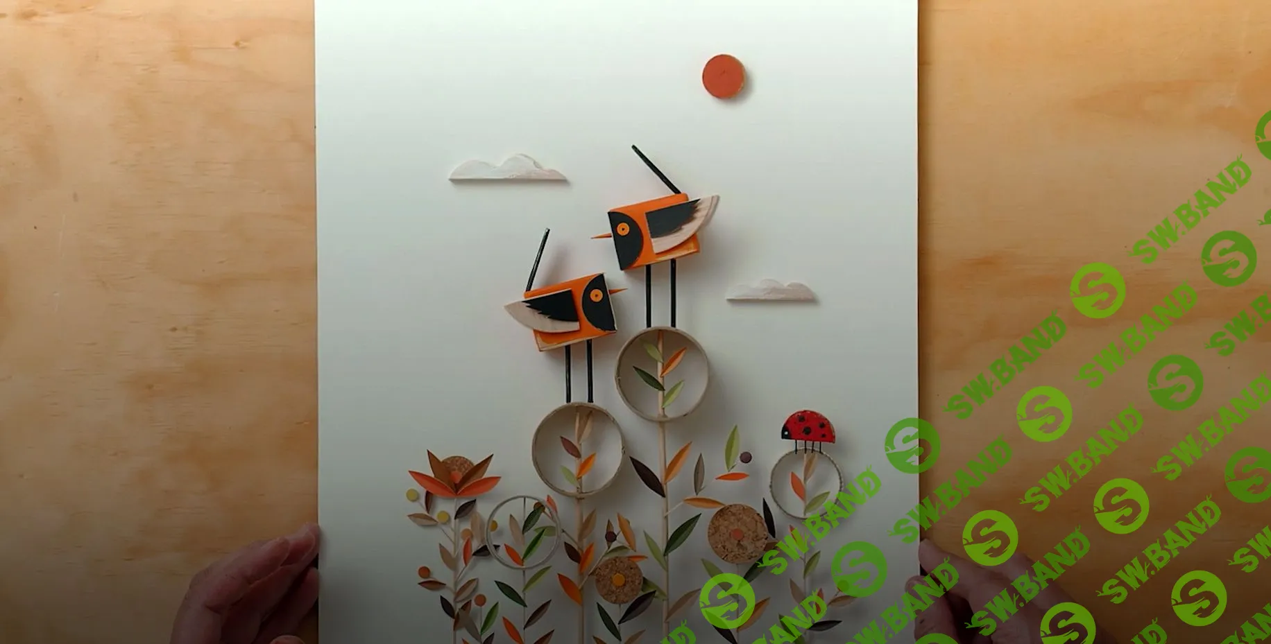 [Domestika] 3D Иллюстрации из бумаги, картона и дерева (2023)