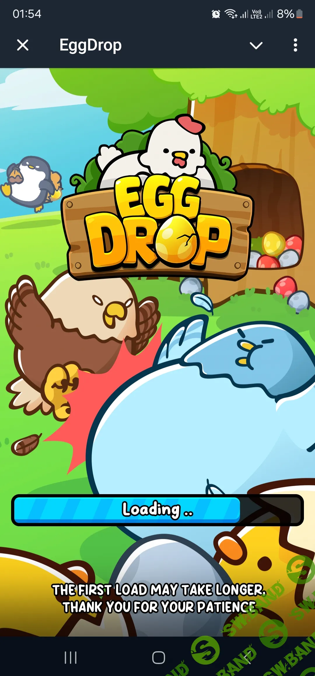 Eggs drop листинг уже в августе