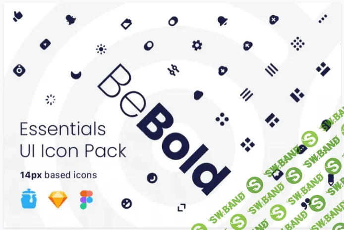 [Elements.Envato] Пакет значков пользовательского интерфейса BeBold Essentials (2021)
