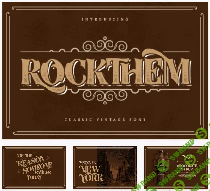 [elements.envato] Rockthem Classic Vintage Font (2021)