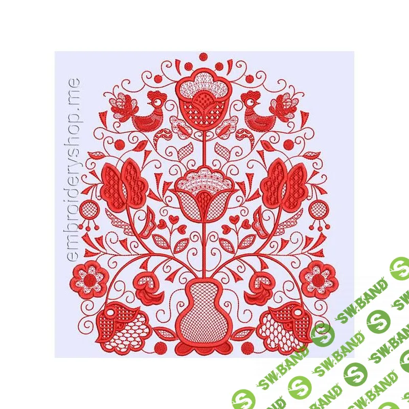 [Embroideryshop] Дизайн машинной вышивки. Рушник abs0011 (2020)