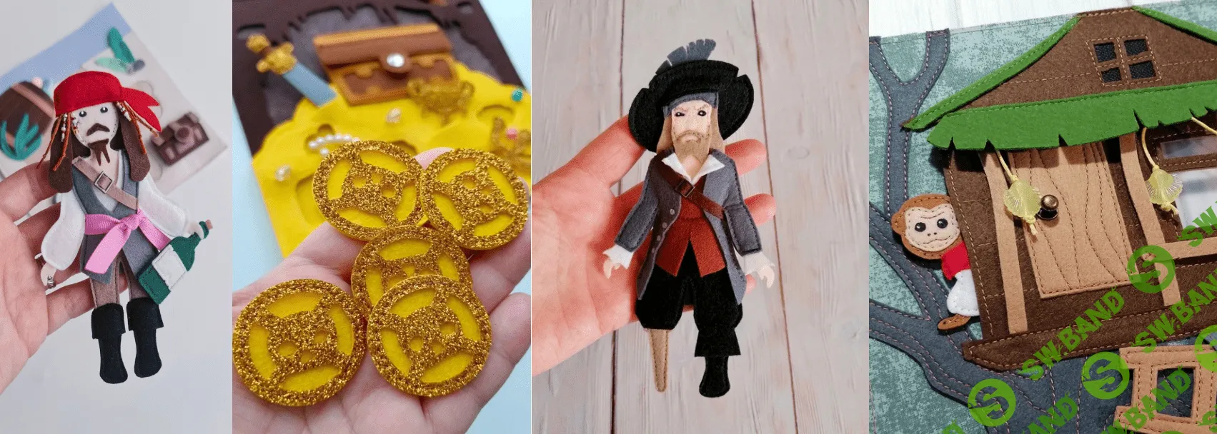 [Фетр] Пираты Карибского Моря [FeltCuts]