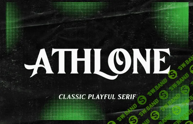[Fontbundles] Athlone Font | Vintage Seri