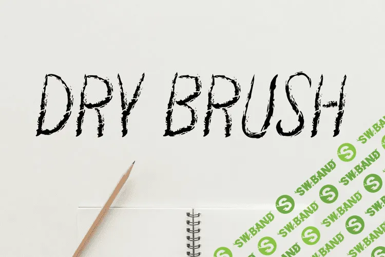 [Fontbundles] Dry Brush Font