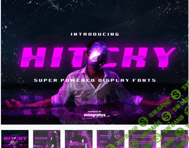 [Fontbundles] Hitcky super powered display font (2020)