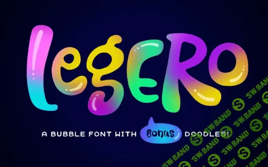 [Fontbundles] Legero Font and Doodles (2022)