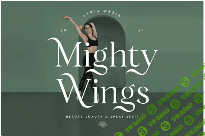[Fontbundles] Mighty Wings Font (2021)