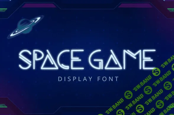 [Fontbundles] Space Game Font (2021)