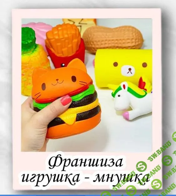 Франшиза "Игрушка-мнушка антистресс"