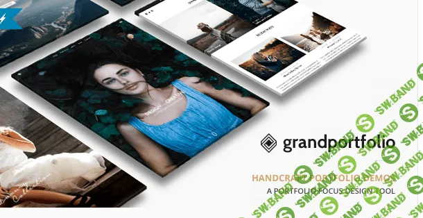 Grand Portfolio v2.6 — портфолио WordPress шаблон