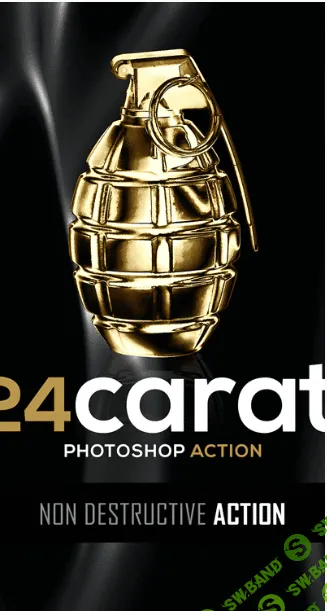 [Graphicriver] 24 Carat Photoshop Action (2020)