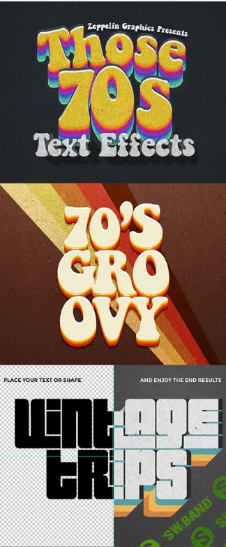 [Graphicriver] 70s Text Effects (2020)