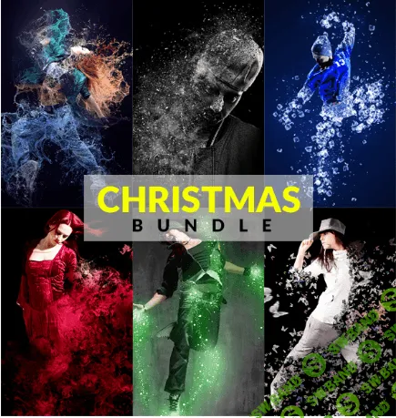 [Graphicriver] Christmas Photoshop Action Bundle