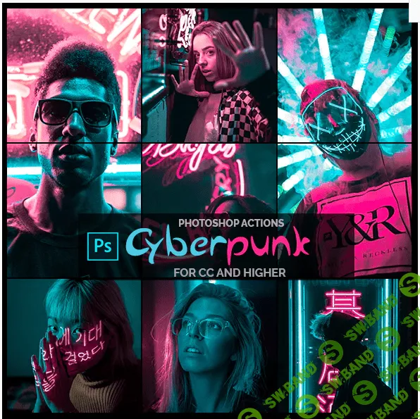 [Graphicriver] Cyberpunk - Photoshop Actions (2020)