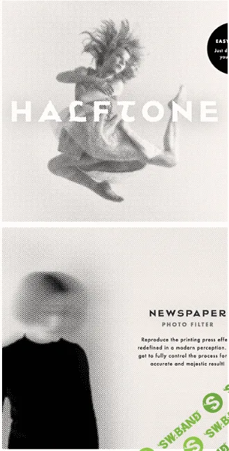 [Graphicriver] Newspaper Halftone Photoshop Effect (2020)