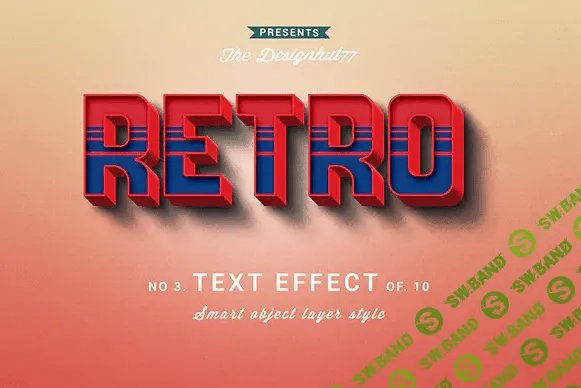 [Graphicriver] Retro text effect