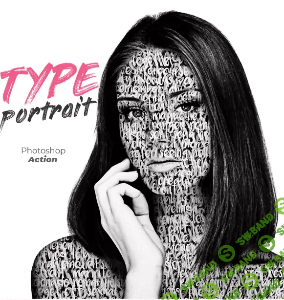 [Graphicriver] Type Portrait Photoshop Action