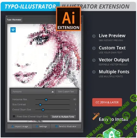 [graphicriver] Typo-Illustrator Typographic Poster Maker (2022)