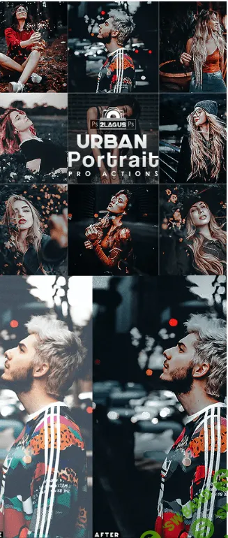 [Graphicriver] Urban Portrait Photoshop Actions (2020)