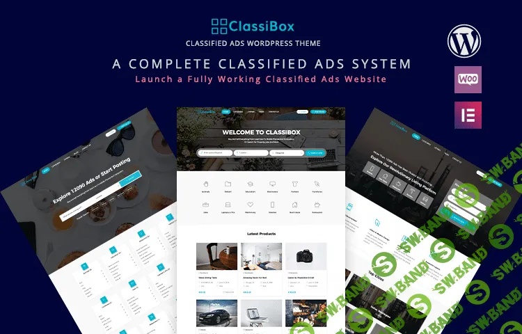 [GrayGrids] ClassiBox – Classified Ads WordPress Elementor Theme - доска объявлений на Elementor (2018)