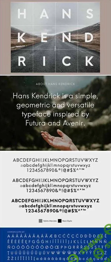 Hans Kendrick Font Family