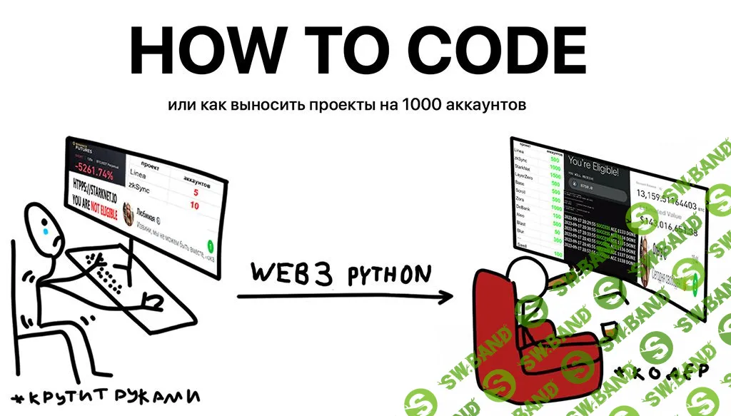 How to Code - Web3 автоматизация на Python [Ahillary]